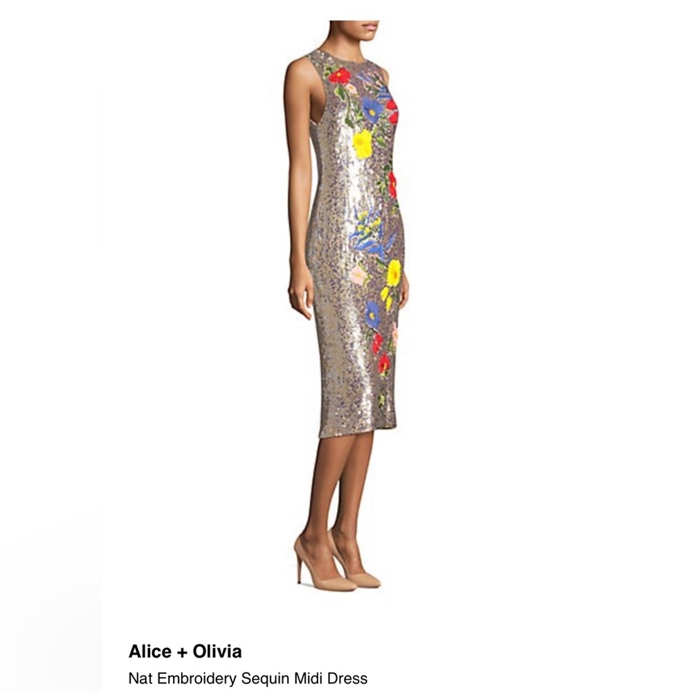 Alice + Olivia Sequin Dress